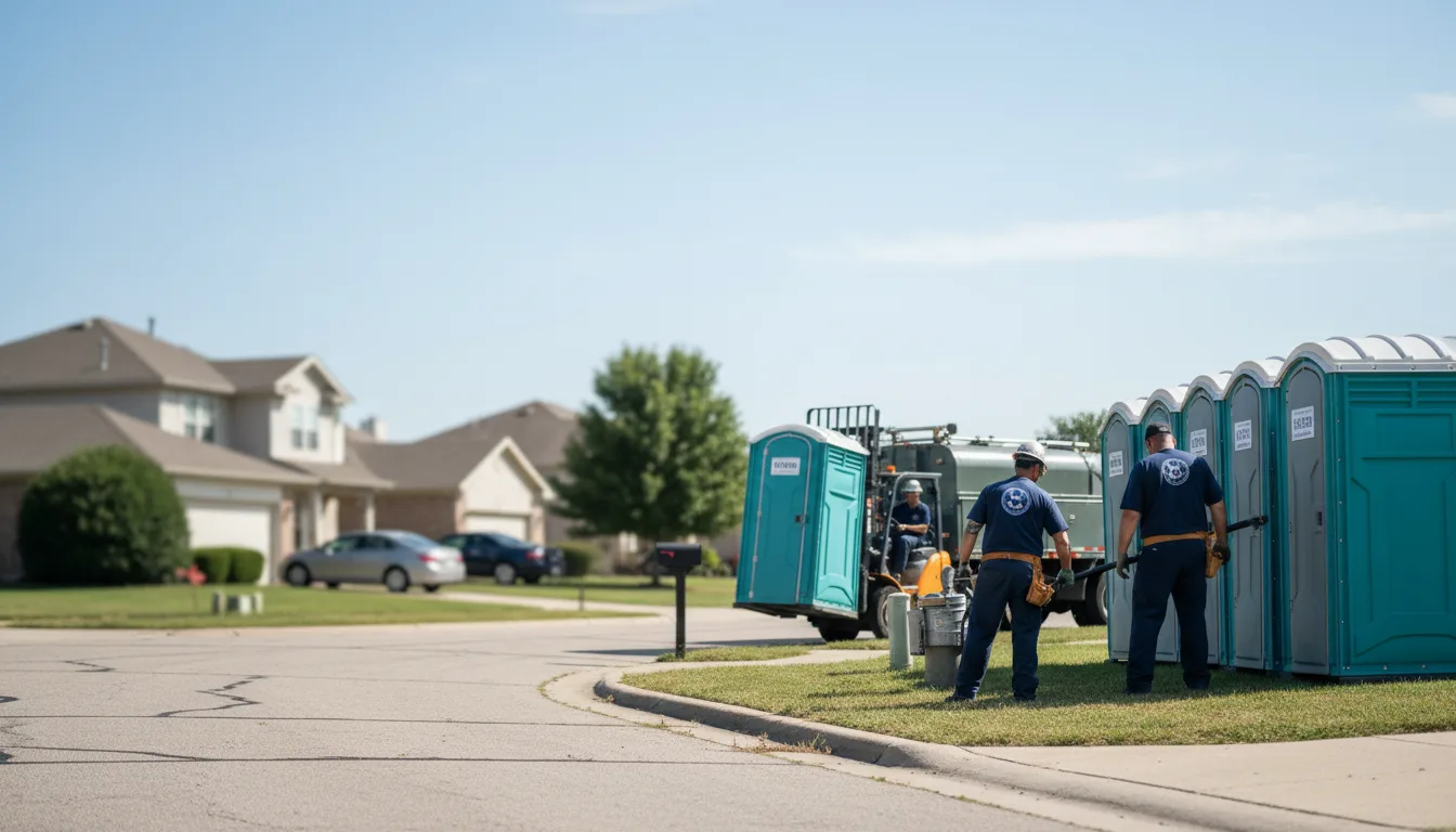 Porta Potty Rental in Caroline, WI near me